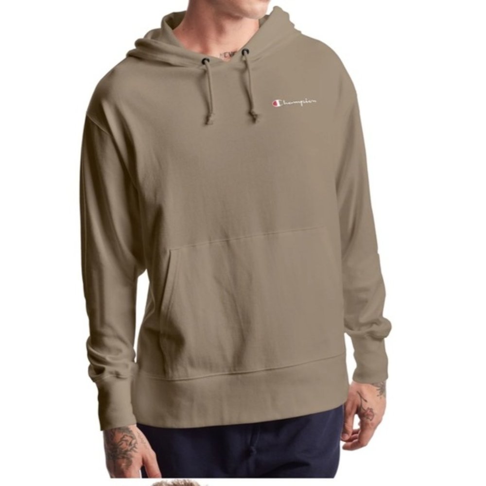 Champion Men's 100% Cotton Jersey "T-Shirt" Hoodie